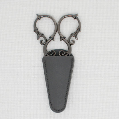 Black Vine Embroidery Scissors