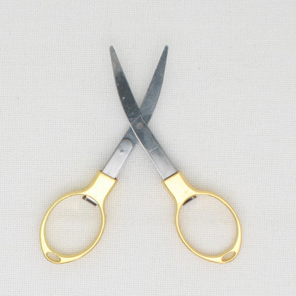 Gold Fold Up Scissors Embroidery Scissors