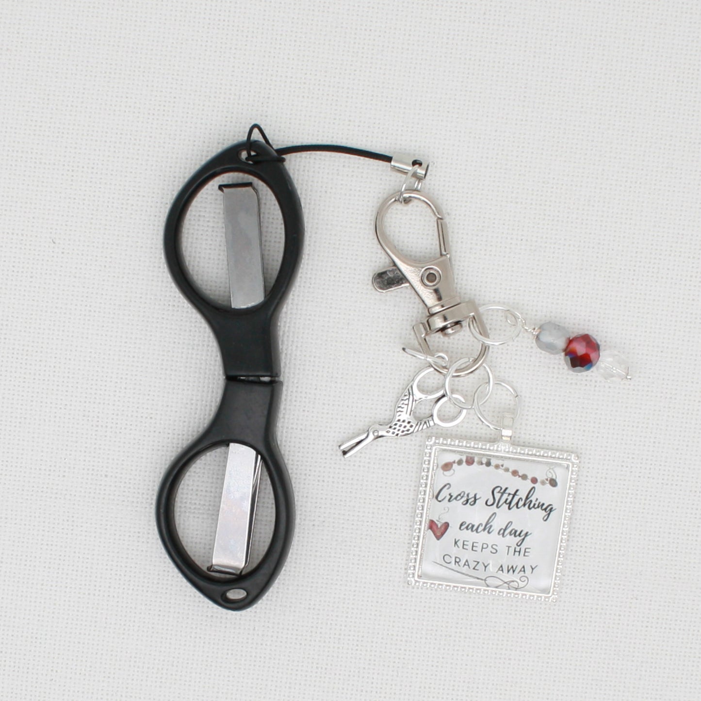 Black Fold Up Scissors Embroidery Scissors