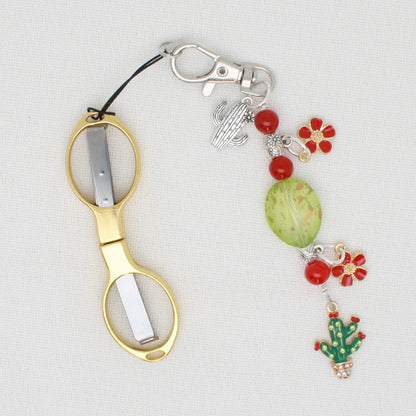 Gold Fold Up Scissors Embroidery Scissors