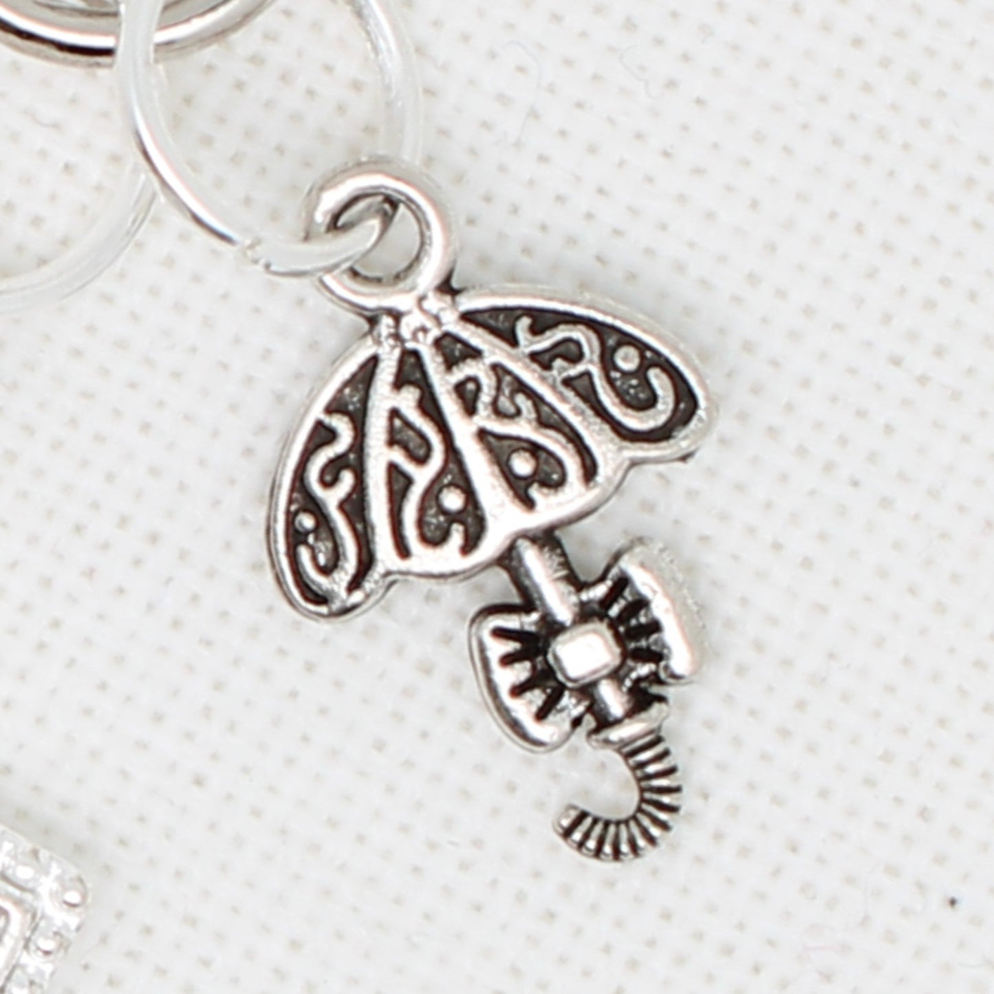 April Showers Zipper Pull/ Mini-Fob