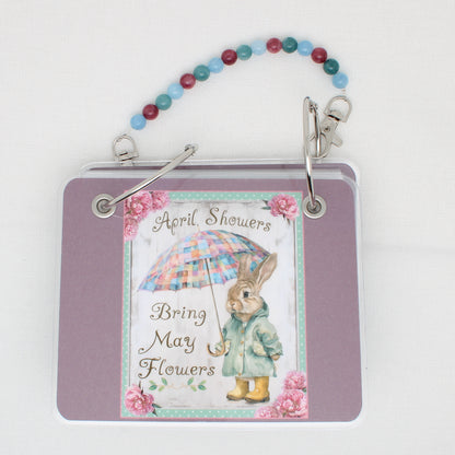 April Showers Floss Bag Book