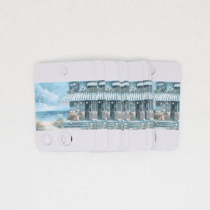 Beach Cafe  Floss Cards- Pack Of 20 Cards