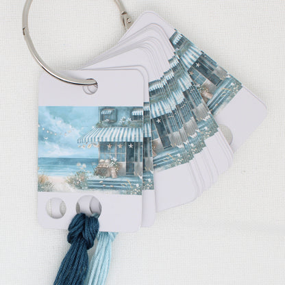 Beach Cafe  Floss Cards- Pack Of 20 Cards