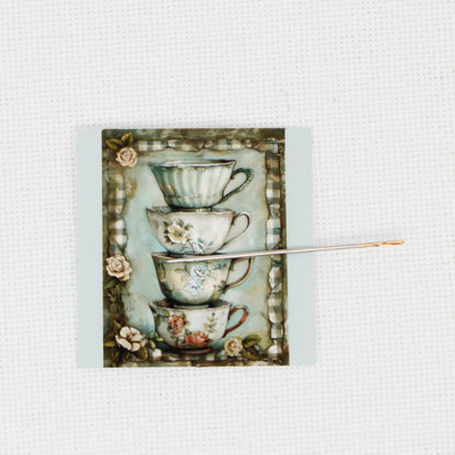 Teacups Needle Minder