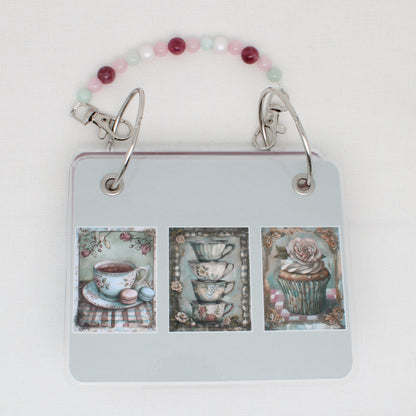 Teacups  Floss Bag Book