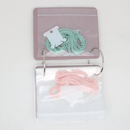 Teacups  Floss Bag Book