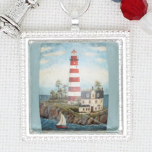 This Land Is Your Land Lighthouse Zipper Pull/ Mini-Fob