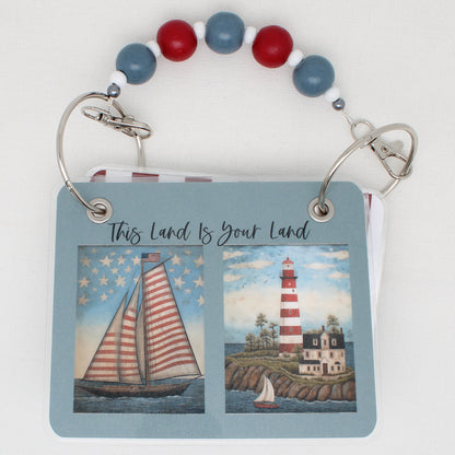 This Land is your Land  Floss Bag Book