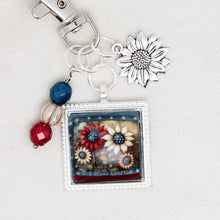 God Bless America Zipper Pull/ Mini-Fob