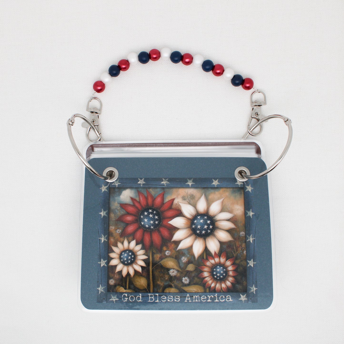 God Bless America  Floss Bag Book