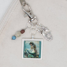 Mermaid Zipper Pull/ Mini- Fob
