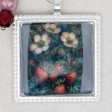 Night Things Strawberries Zipper Pull/ Mini-Fob