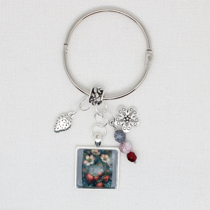 Summer Things Strawberries  Floss Ring
