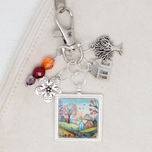 Where Flowers Bloom Zipper Pull/ Mini-Fob
