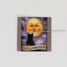 Cat And Moon Face Needle Minder