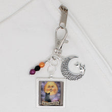 Cat And Moon Face Zipper Pull/ Mini-Fob