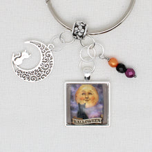 Cat and Moon Face Floss Ring