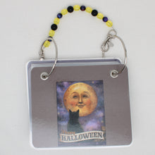 Cat and Moon Face  Floss Bag Book