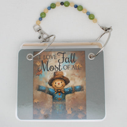 Love Fall Most Of All Floss Bag Book