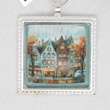 Autumn In The City  Zipper Pull/ Mini-Fob