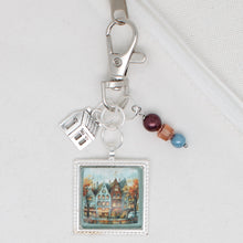 Autumn In The City  Zipper Pull/ Mini-Fob