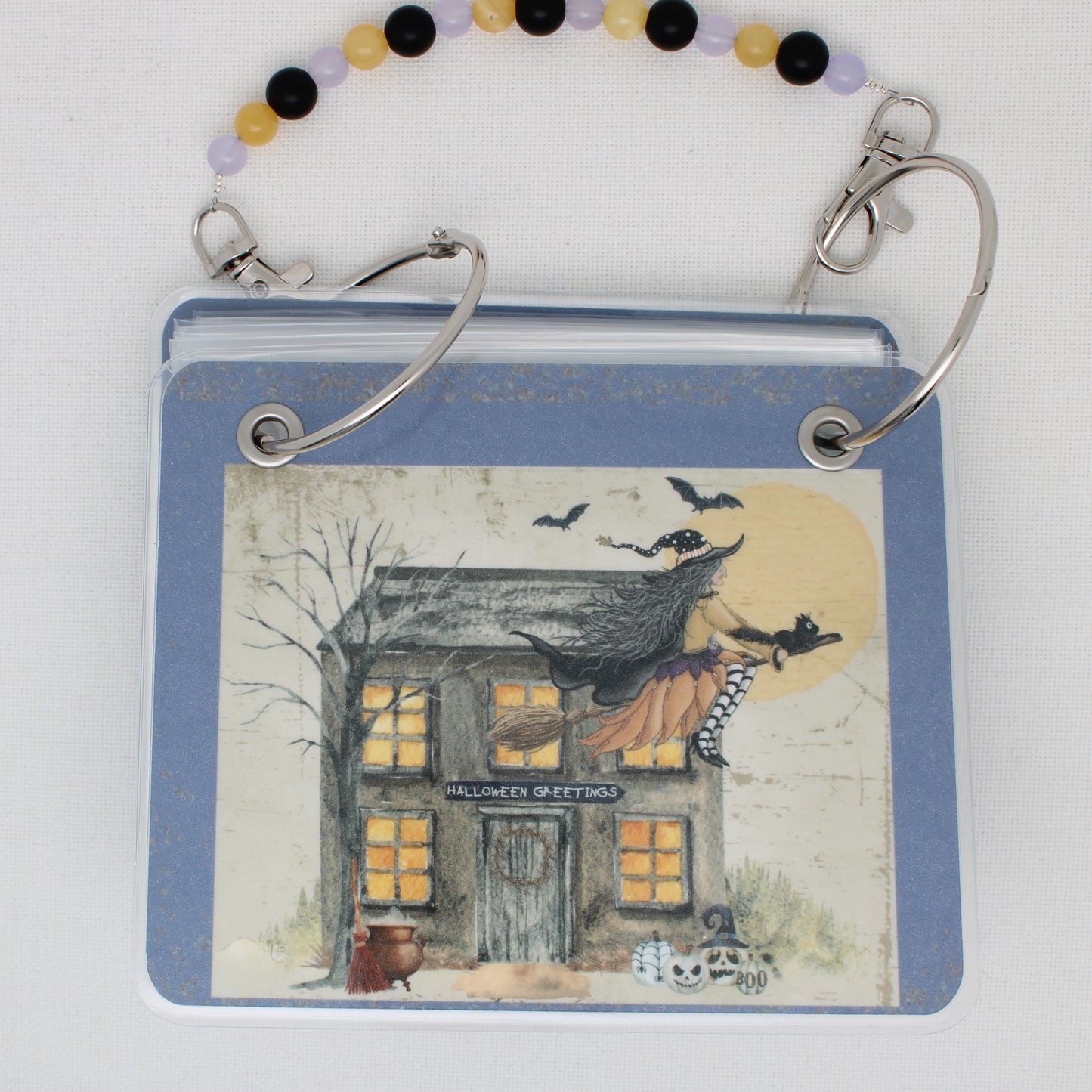 Halloween Greetings Floss Bag Book