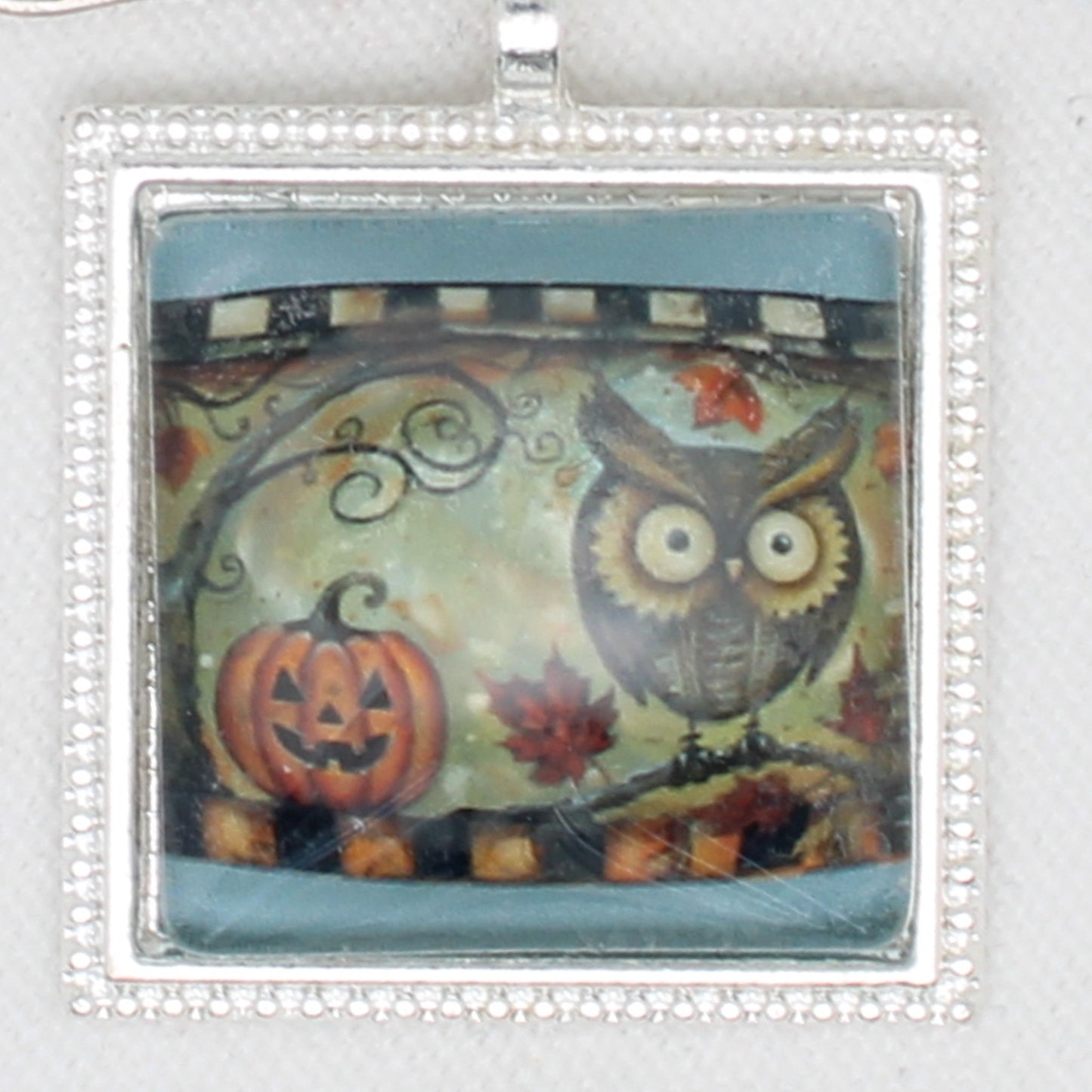 Owl And Jack Zipper Pull/ Mini-Fob
