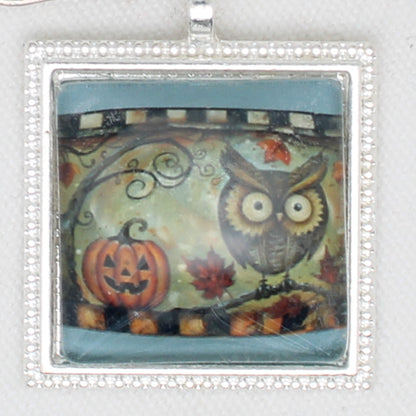 Owl And Jack Zipper Pull/ Mini-Fob