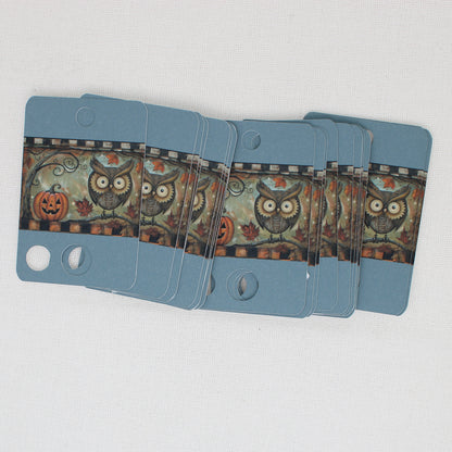 Owl And Jack Floss Cards. - Pack of 20 Cards