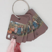 Pumpkin Girls Floss Cards. - Pack of 20 Cards