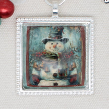 Snowman Zipper Pull/ Mini-Fob