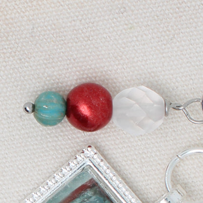 Snowman Zipper Pull/ Mini-Fob