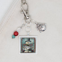 Snowman Zipper Pull/ Mini-Fob