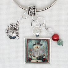 Snowman Floss Ring