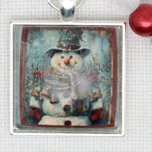 Snowman Floss Ring