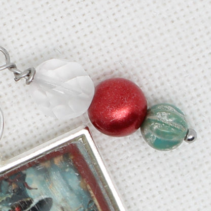 Snowman Floss Ring