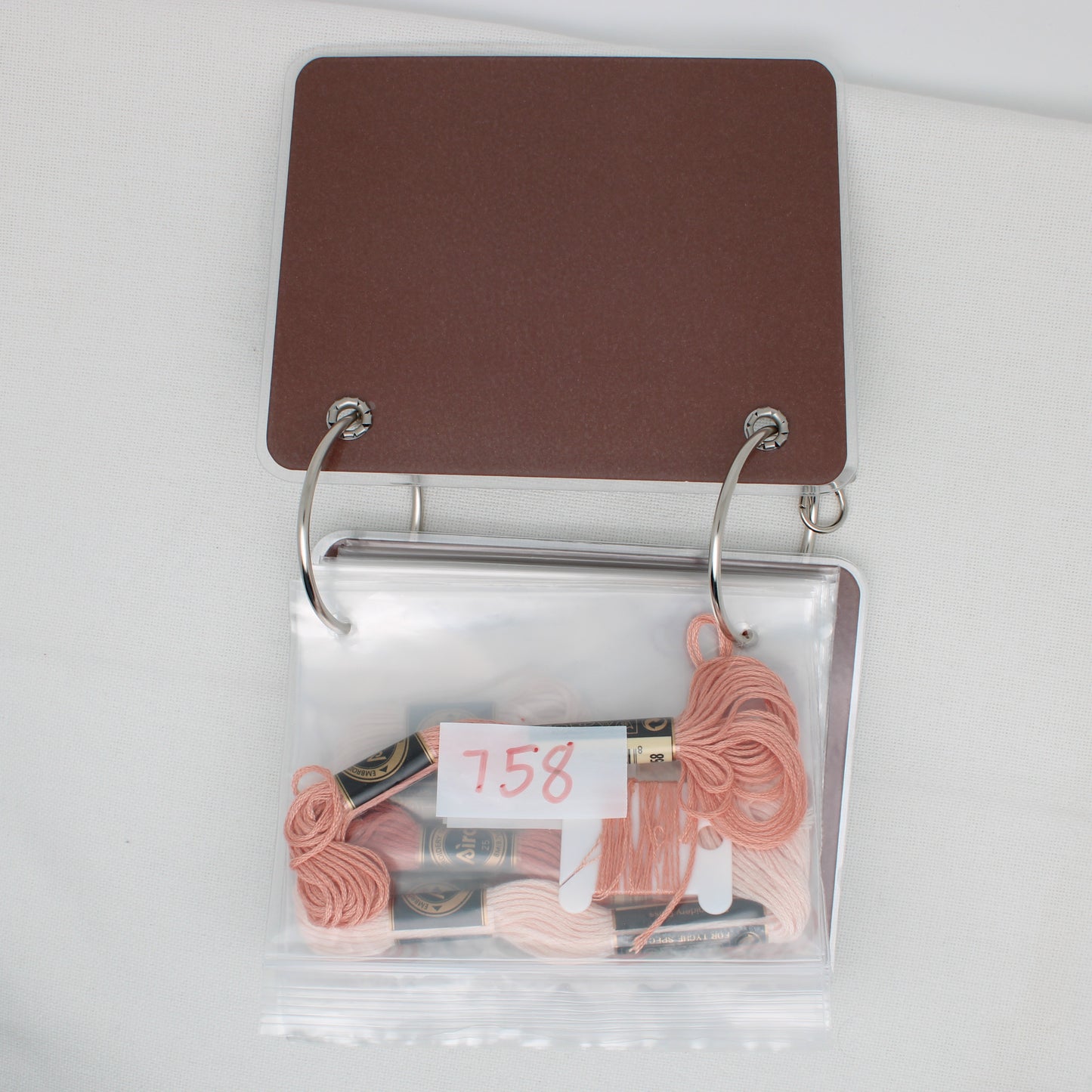 Snowman Floss Bag Book