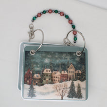 Christmas Village  Floss Bag Book