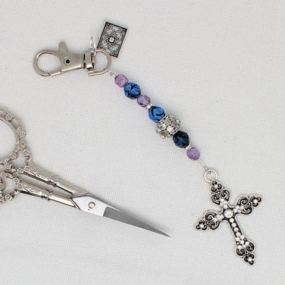 Cross Scissor Fob