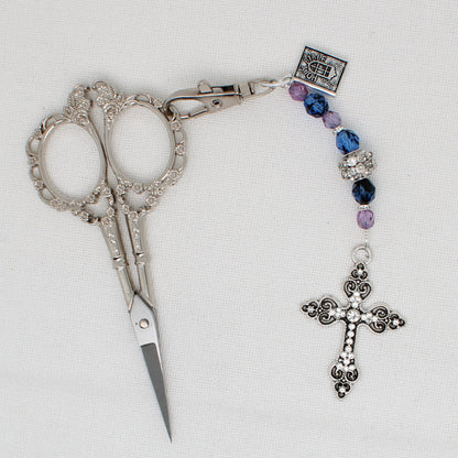 Cross Scissor Fob