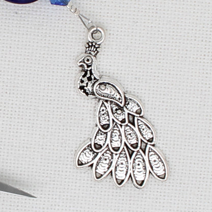 Peacock Scissor Fob