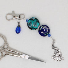 Peacock Scissor Fob