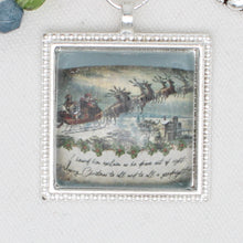 The Night Before Christmas  Zipper Pull/ Mini- Fob