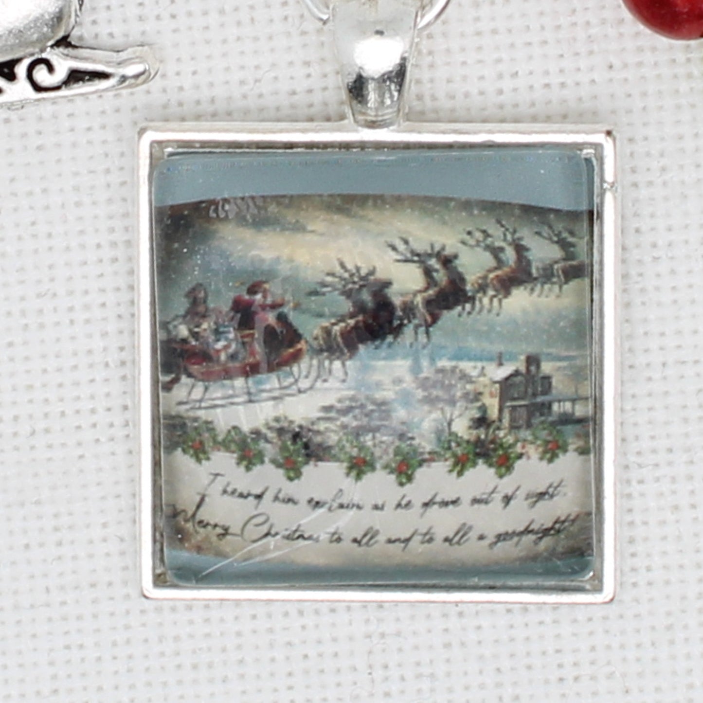 The Night Before Christmas Floss  Ring