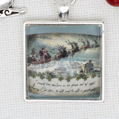 The Night Before Christmas Floss  Ring