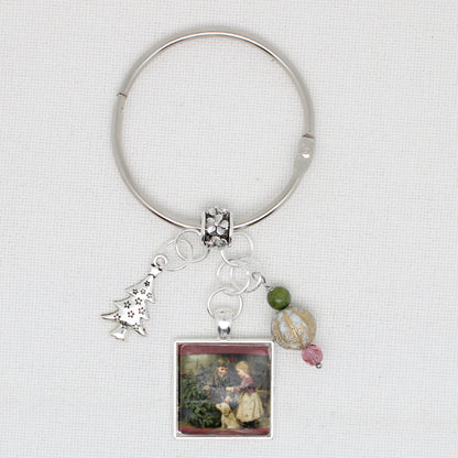 Christmas. Children Floss Ring