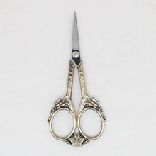 Gold Colored Butterfly Embroidery Scissors