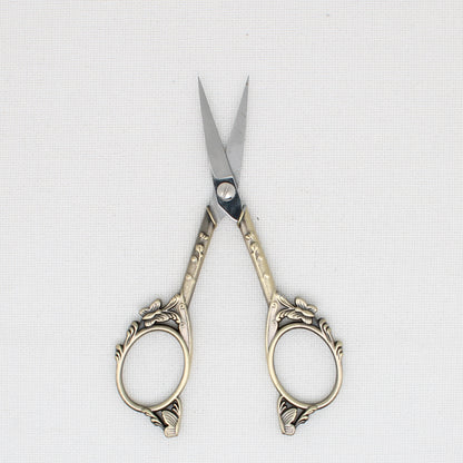 Gold Colored Butterfly Embroidery Scissors