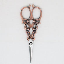 Large Copper Flower Embroidery Scissors